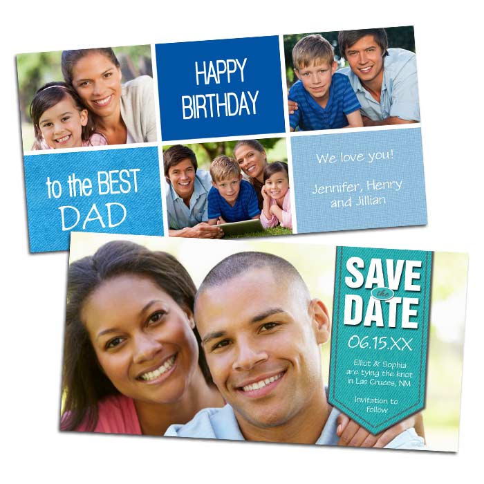 Classic 4x8 photo greeting cards for any occasion ready in 1 Hour from your local store